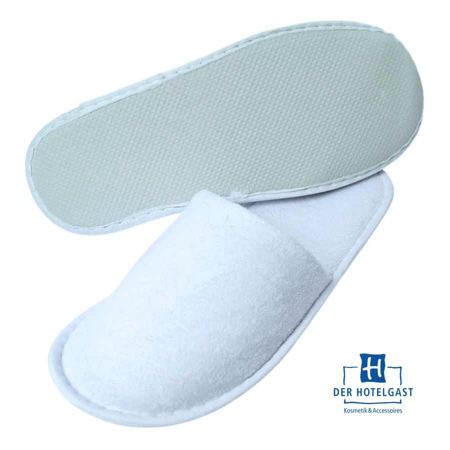 Frottee-Slipper »Comfort« | Gr. 44 mit Banderole